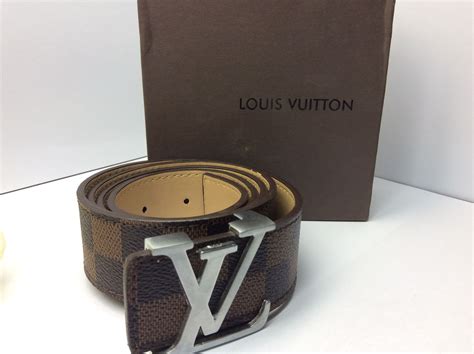 vintage lv leather belts|men lv leather belt new.